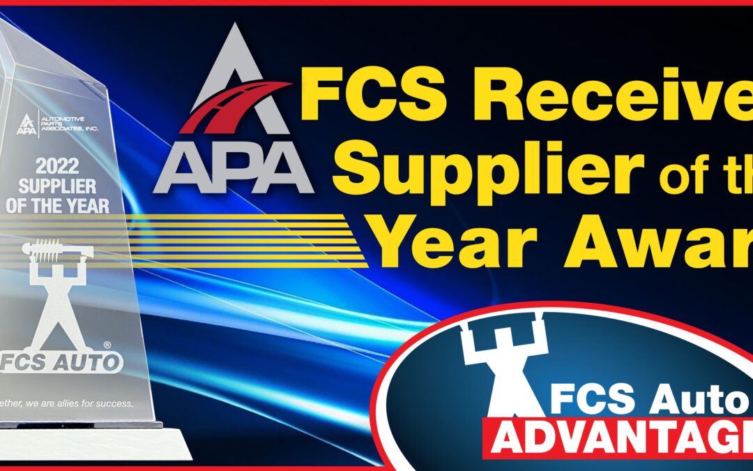 FCS Automotive Earns APA’s Supplier of the Year Award