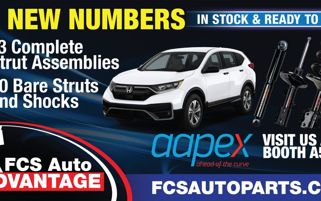 FCS Introduces 33 New Numbers – Visit Us at AAPEX Booth A5064
